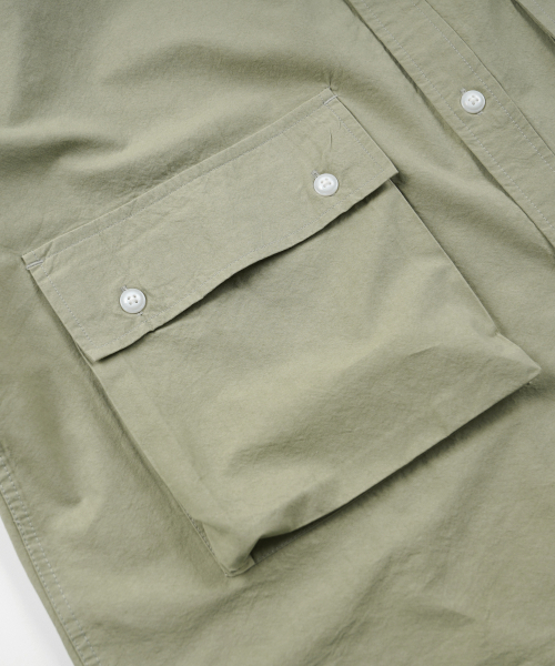 FRIZMWORKS(フリズムワークス)の「WASHED TRIPLE POCKET HALF SHIRT _ LIGHT GREEN(シャツ/ブラウス・メンズ・その他・MEDIUM/LARGE/X-LARGE/SMALL)」の5枚目の写真