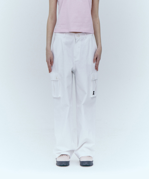 Rest&Recreation(レストアンドレクリエーション)の「COTTON CARGO PANTS_WHITE(その他パンツ・レディース・その他・SMALL/MEDIUM)」の1枚目の写真