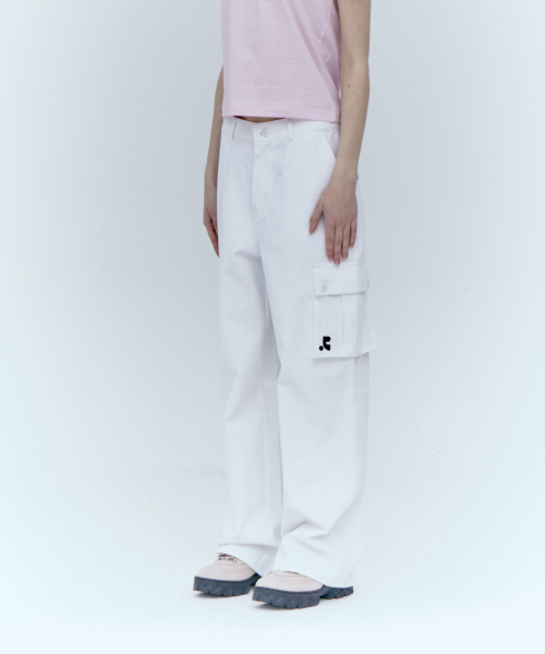 Rest&Recreation(レストアンドレクリエーション)の「COTTON CARGO PANTS_WHITE(その他パンツ・レディース・その他・SMALL/MEDIUM)」の2枚目の写真