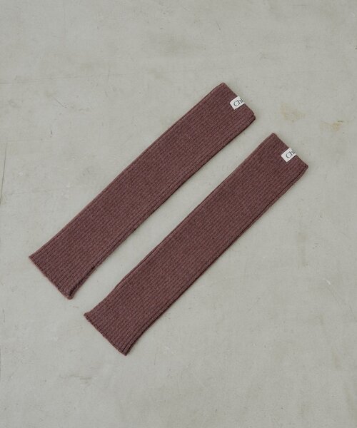 Chico（チコ）の「ネーム付きリブレッグウォーマー（レッグウォーマー・レディース・ブラウン/アイボリー/グレー・FREE）」の3枚目の写真