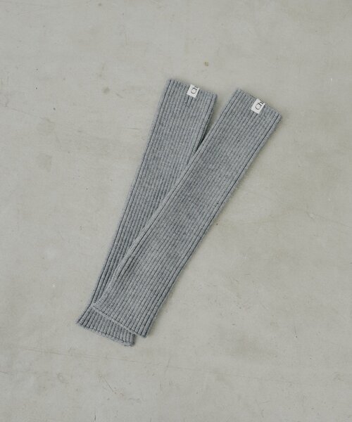 Chico（チコ）の「ネーム付きリブレッグウォーマー（レッグウォーマー・レディース・ブラウン/アイボリー/グレー・FREE）」の6枚目の写真