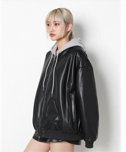 A'GEM/9 × .kom 『.kom/ドットケーオーエム』 フェイクレザー