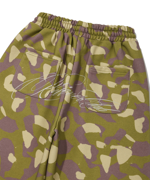 Retriever Club（レトリーバークラブ）の「SCRIPT SWEAT PANTS [CAMO]（スウェットパンツ・メンズ・その他・SMALL/MEDIUM/LARGE）」の4枚目の写真