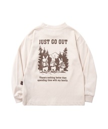 S'more（スモア）の「S'more/Just Go Out L/S Tee ジャストゴーアウトロングスリーブTシャツ(KIDS)（Tシャツ/カットソー）」