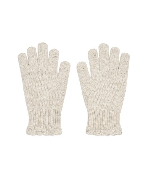 ROCKFISH WEATHERWEAR(ロックフィッシュウェザーウェア)の「LACE KNIT GLOVES(手袋・レディース・グレー/アイボリー/オートミール・FREE)」の18枚目の写真