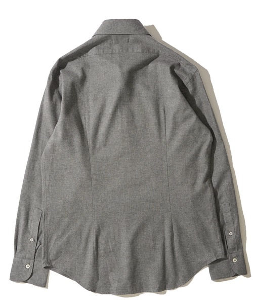 TETE HOMME(テットオム)の「【WEB限定】ライトフランネル ホリゾンタルカラーシャツ(シャツ/ブラウス・メンズ・ホワイト/オレンジ/ベージュ/チャコールグレー/カーキ・MEDIUM/LARGE/X-LARGE)」の16枚目の写真