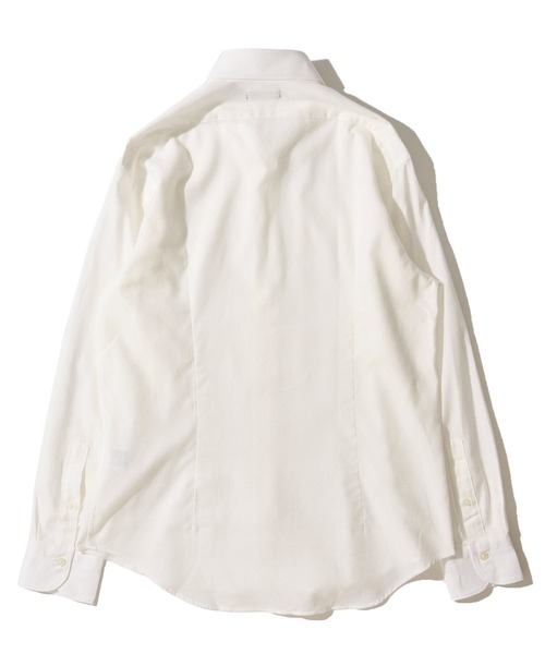 TETE HOMME(テットオム)の「【WEB限定】ライトフランネル ホリゾンタルカラーシャツ(シャツ/ブラウス・メンズ・ホワイト/オレンジ/ベージュ/チャコールグレー/カーキ・MEDIUM/LARGE/X-LARGE)」の19枚目の写真