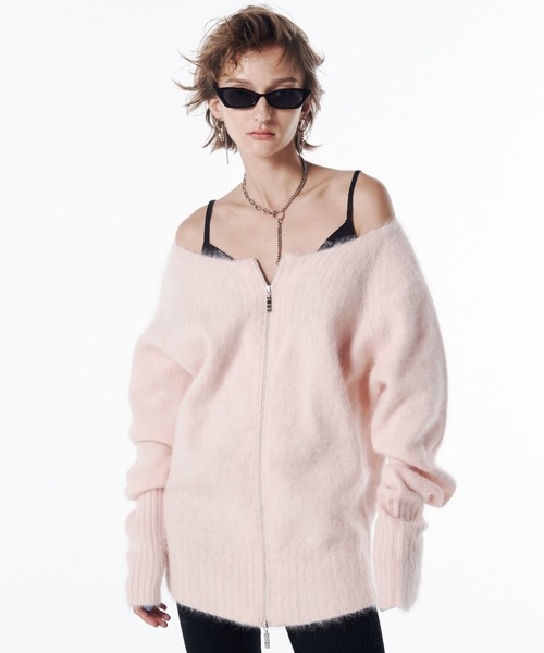 JOSE MOON（ジョゼムーン）の「ZIP UP CARDIGAN/ジップアップ