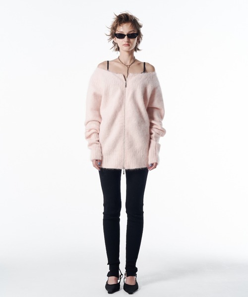JOSE MOON（ジョゼムーン）の「ZIP UP CARDIGAN/ジップアップ