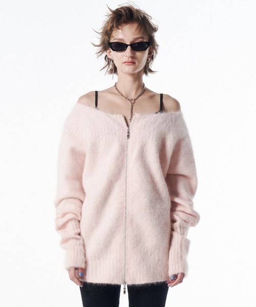 ZIP UP CARDIGAN/ジップアップカーディガン（カーディガン/ボレロ