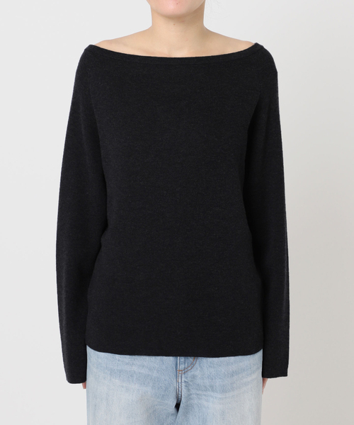 追加》Off shoulder slit ニット 2（ニット/セーター）｜Plage