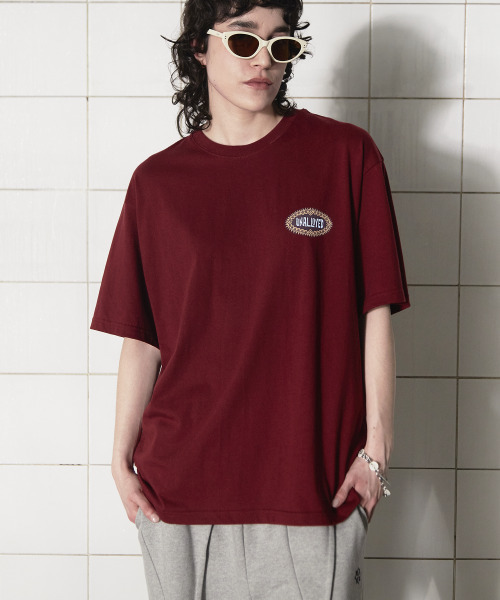 UNALLOYED(アナロイド)の「シンボルロゴTシャツ / バーガンディ(Tシャツ/カットソー・メンズ・その他・SMALL/MEDIUM/LARGE)」の9枚目の写真