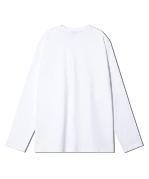 GRANFINNY(グランフィニ)の「ベーシックロングスリーブ - ホワイト(Tシャツ/カットソー・レディース・ホワイト・LARGE/X-LARGE/MEDIUM)」の2枚目の写真