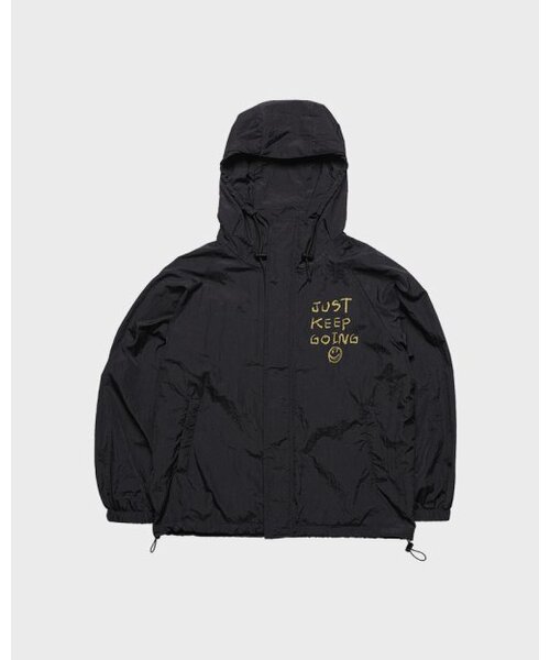 ARTISTWEAR（アーティストウェア）の「[ATW] キープゴーイング フードパーカー（ナイロンジャケット・レディース・ブラック・2XL/LARGE/MEDIUM/X-LARGE）」の13枚目の写真