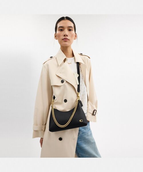 COACH(コーチ)の「ジュリエット ショルダー バッグ 25(ショルダーバッグ・レディース・ブラック系その他・ONE)」の9枚目の写真