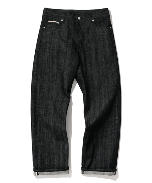 selvedge denim pants raw black（デニムパンツ）｜UNIFORM BRIDGE 