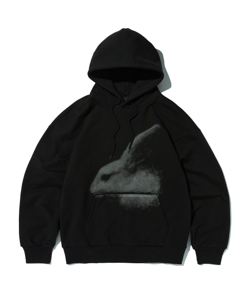RABBIT HOODIE [BLACK]