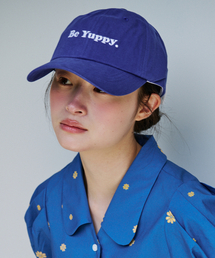 YUPPE（ヨッペ）の「Y RIBBON BALL CAP_BLUE（キャップ）」