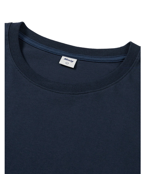 MMLG（エムエムエルジー）の「[Mmlg] HIDE AND SEEK MELGE HF-T (AUTHENTIC NAVY)（Tシャツ/カットソー・レディース・その他・SMALL/MEDIUM/LARGE/X-LARGE）」の3枚目の写真