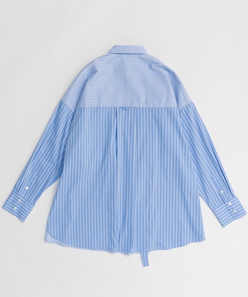Asymmetrical drape shirt/アシンメトリードレープシャツ（シャツ
