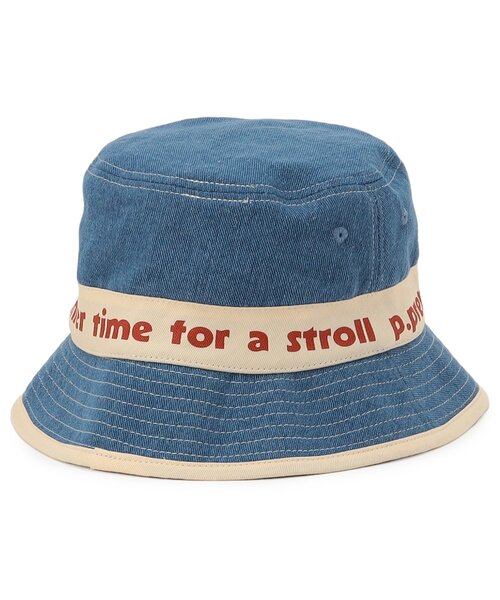 p.premier（ピードットプルミエ）の「ロゴデザインハット（ハット・キッズ・ピンク/レッド/インディゴブルー/その他11・50/52/54/56）」の9枚目の写真