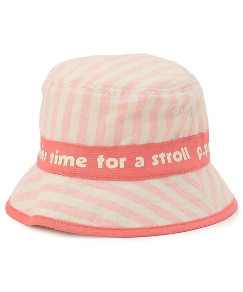 p.premier（ピードットプルミエ）の「ロゴデザインハット（ハット・キッズ・ピンク/レッド/インディゴブルー/その他11・50/52/54/56）」の8枚目の写真