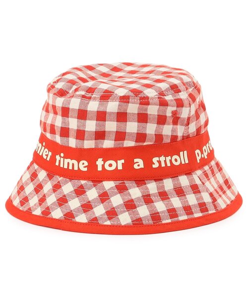 p.premier（ピードットプルミエ）の「ロゴデザインハット（ハット・キッズ・ピンク/レッド/インディゴブルー/その他11・50/52/54/56）」の7枚目の写真