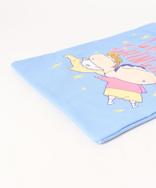 Rendez-Vous(ランデヴー)の「【 クレヨンしんちゃん 】 刺繍トートバッグ 25W12(トートバッグ・レディース・ブルー/グレー・FREE)」の4枚目の写真
