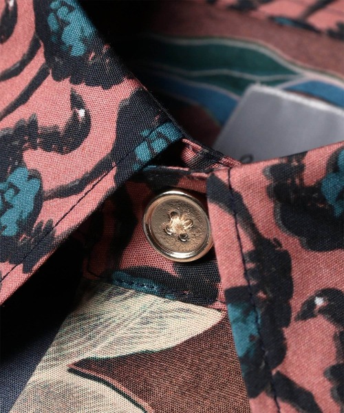 Paul Smith(ポールスミス)の「ミックスアート プリントシャツ / 163305 901U(シャツ/ブラウス・メンズ・ブルー/オレンジ・SMALL/MEDIUM/LARGE/X-LARGE)」の6枚目の写真