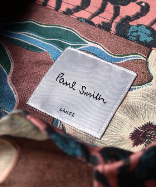 Paul Smith(ポールスミス)の「ミックスアート プリントシャツ / 163305 901U(シャツ/ブラウス・メンズ・ブルー/オレンジ・SMALL/MEDIUM/LARGE/X-LARGE)」の7枚目の写真