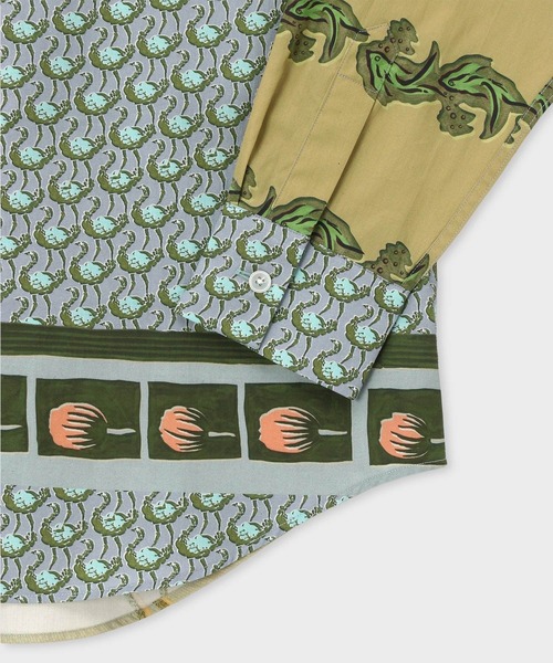 Paul Smith(ポールスミス)の「ミックスアート プリントシャツ / 163305 901U(シャツ/ブラウス・メンズ・ブルー/オレンジ・SMALL/MEDIUM/LARGE/X-LARGE)」の11枚目の写真