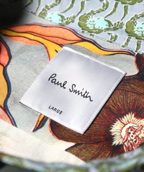 Paul Smith(ポールスミス)の「ミックスアート プリントシャツ / 163305 901U(シャツ/ブラウス・メンズ・ブルー/オレンジ・SMALL/MEDIUM/LARGE/X-LARGE)」の14枚目の写真