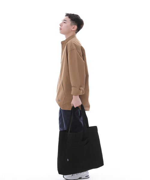 SAINTCREW(セントクルー)の「フリースタイルライフ シンプル ビッグサイズ エコバッグ FLB-102 ブラック(エコバッグ/サブバッグ・メンズ・その他・フリー)」の6枚目の写真