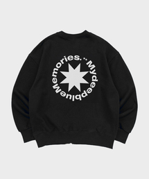 MM ROUND LOGO SWEAT-SHIRTS (BLACK)