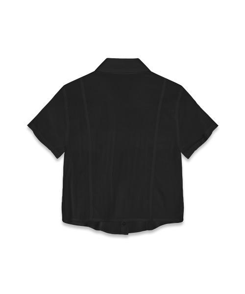MARROT(マロット)の「ウェスタンクロップシャツ_ブラック(シャツ/ブラウス・レディース・その他・FREE)」の6枚目の写真