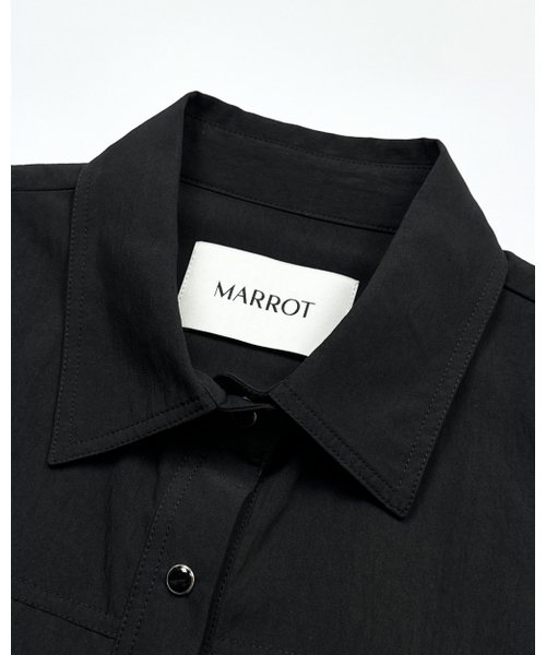 MARROT(マロット)の「ウェスタンクロップシャツ_ブラック(シャツ/ブラウス・レディース・その他・FREE)」の7枚目の写真