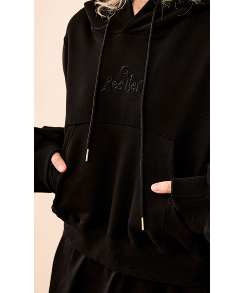 RECULER(ルキュレ)の「Layered Hoodie Black(パーカー・メンズ・その他・FREE)」の4枚目の写真