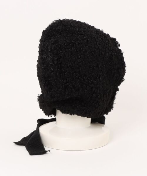 TONE SELECT GOODS（トーンセレクトグッズ）の「pur chouchou/ボア もこもこ フード ボンネット P4530（ハット・レディース・レッド/ブラウン/ブラック/ホワイト・FREE）」の10枚目の写真