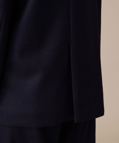 MACKINTOSH LONDON（マッキントッシュ ロンドン）の「ウールスムースジャケット（テーラードジャケット・レディース・ベージュ/ネイビー・40/38）」の10枚目の写真