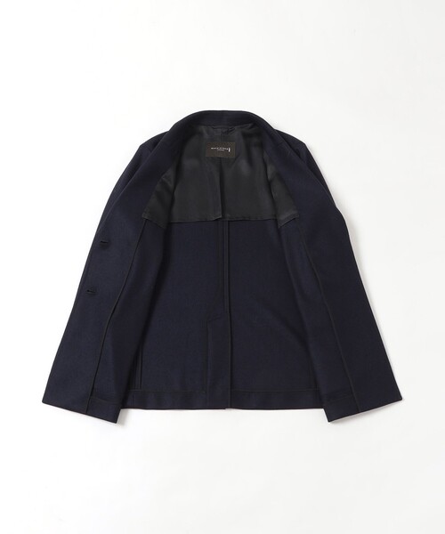 MACKINTOSH LONDON（マッキントッシュ ロンドン）の「ウールスムースジャケット（テーラードジャケット・レディース・ベージュ/ネイビー・40/38）」の12枚目の写真