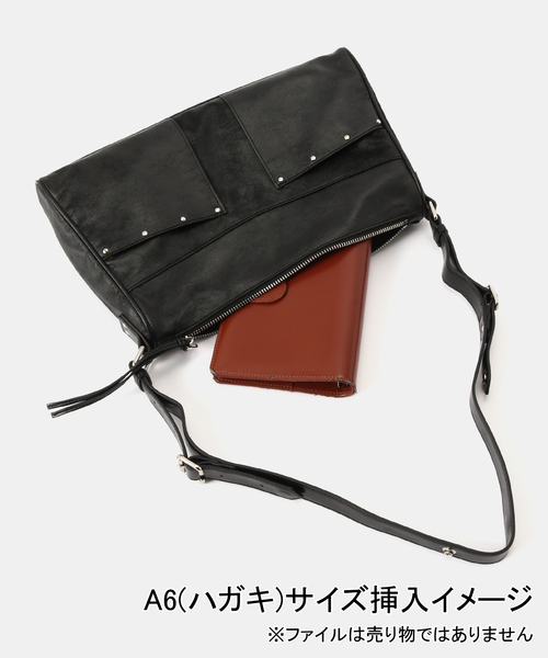 JOINT WORKS（ジョイントワークス）の「fennec /フェネック BASH BAG（ハンドバッグ・レディース・ブラック/ブラウン・FREE）」の9枚目の写真