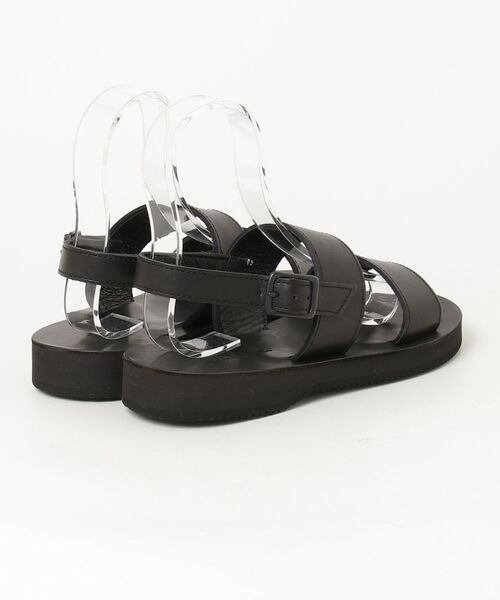 PADRONE(パドローネ)の「【PADRONE】LUCA BACK STRAP SANDALS PU5359-3202-17B レザーバックストラップサンダル(サンダル・メンズ・ブラック/ダークブラウン・40/42)」の11枚目の写真