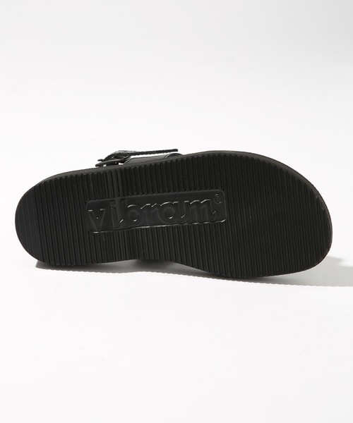 PADRONE(パドローネ)の「【PADRONE】LUCA BACK STRAP SANDALS PU5359-3202-17B レザーバックストラップサンダル(サンダル・メンズ・ブラック/ダークブラウン・40/42)」の6枚目の写真