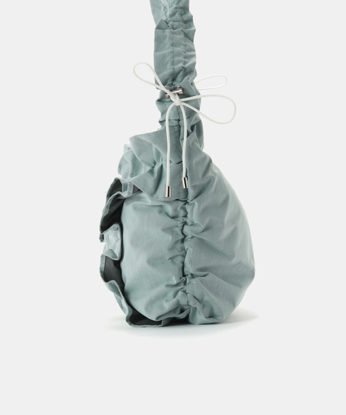 Casselini（キャセリーニ）の「≪追加≫Casselini/キャセリーニ ボリュームフリルショルダー（ショルダーバッグ・レディース・シルバー/スカイブルー/カーキ/ブラック・FREE）」の6枚目の写真