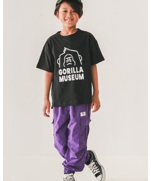 jeans-b(ジーンズベー)の「ジーンズベー GORILLATシャツ(Tシャツ/カットソー・キッズ・オフホワイト/ネイビー/ブラック・160cm/150cm/140cm/130cm)」の19枚目の写真