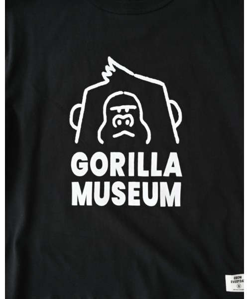 jeans-b(ジーンズベー)の「ジーンズベー GORILLATシャツ(Tシャツ/カットソー・キッズ・オフホワイト/ネイビー/ブラック・160cm/150cm/140cm/130cm)」の8枚目の写真