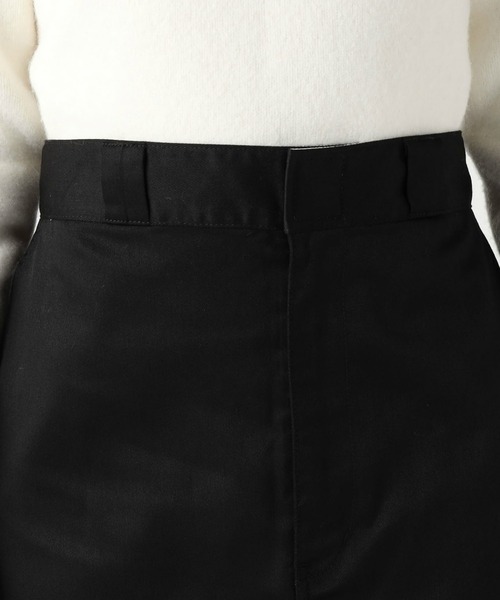 Dickies（ディッキーズ）の「Dickies/ディッキーズ　TC ロングスカート/スリットスカート（スカート・レディース・ベージュ/ブラック/オリーブ/チャコールグレー・SMALL/LARGE/MEDIUM）」の9枚目の写真