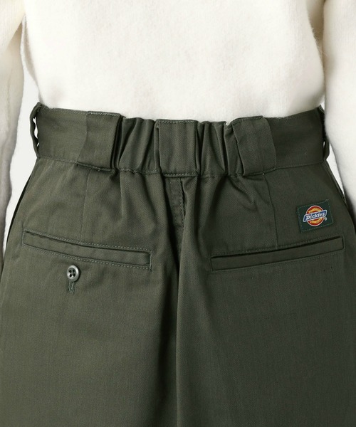 Dickies（ディッキーズ）の「Dickies/ディッキーズ　TC ロングスカート/スリットスカート（スカート・レディース・ベージュ/ブラック/オリーブ/チャコールグレー・SMALL/LARGE/MEDIUM）」の20枚目の写真