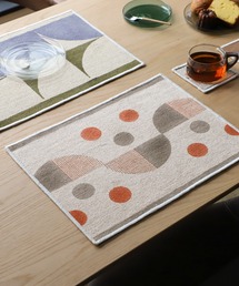 a.depeche（アデペシュ）の「【a.depeche:アデペシュ】ランチョンマット　おしゃれなギフトに最適！　mon chemin lunchon interaction（ランチョンマット/テーブルウェア）」