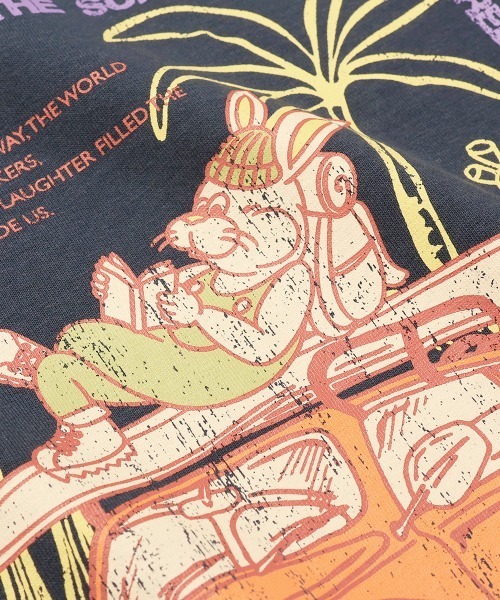 KRIFF MAYER Lady's Collection(クリフメイヤーレディースコレクション)の「【綿100%】クリフラビットドルマンチュニック(Tシャツ/カットソー・レディース・レッド/ネイビー/ミント/チャコール/オフホワイト・LARGE/MEDIUM)」の13枚目の写真